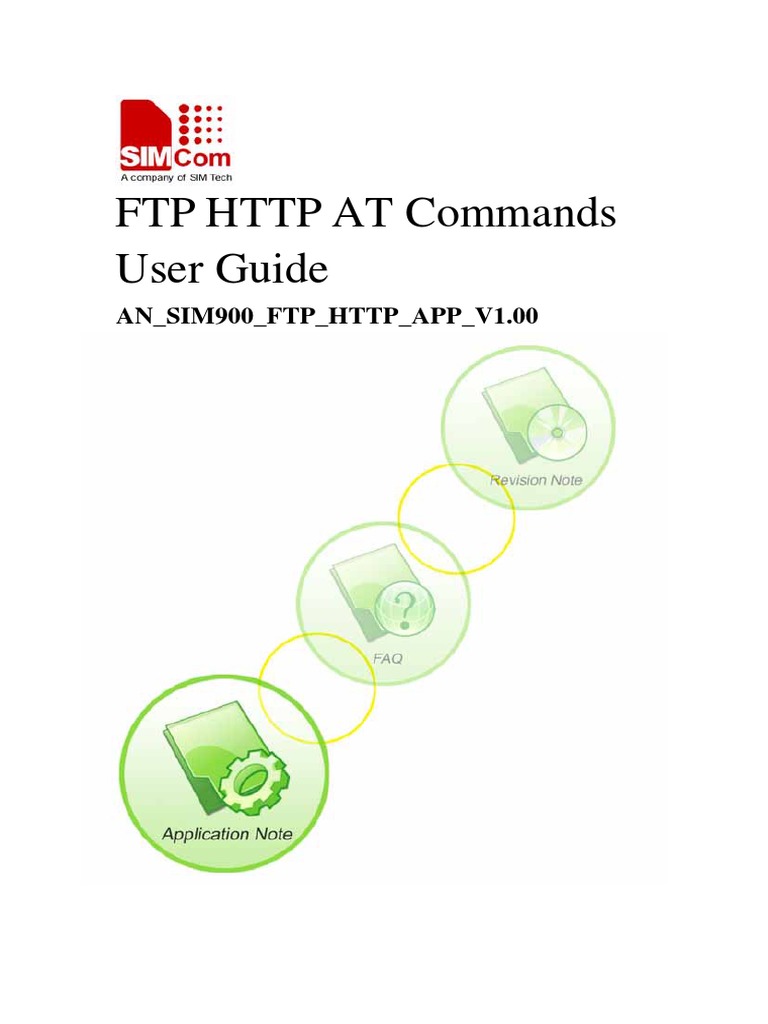 FTP HTTP AT Commands User Guide | PDF | File Transfer Protocol ...