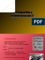 Las Vanguardias y Generación Del 27