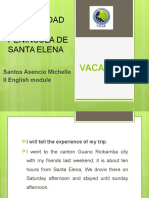 Universidad Estatal Peninsula de Santa Elena: Vacation