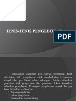 JENIS PENGEBORAN