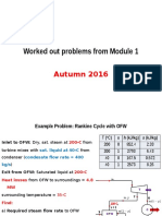 Worked Out Problems From Module 1 8th August