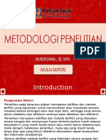 Metodologi Penelitian