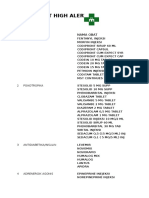 Daftar Obat High Alert Dan Lasa