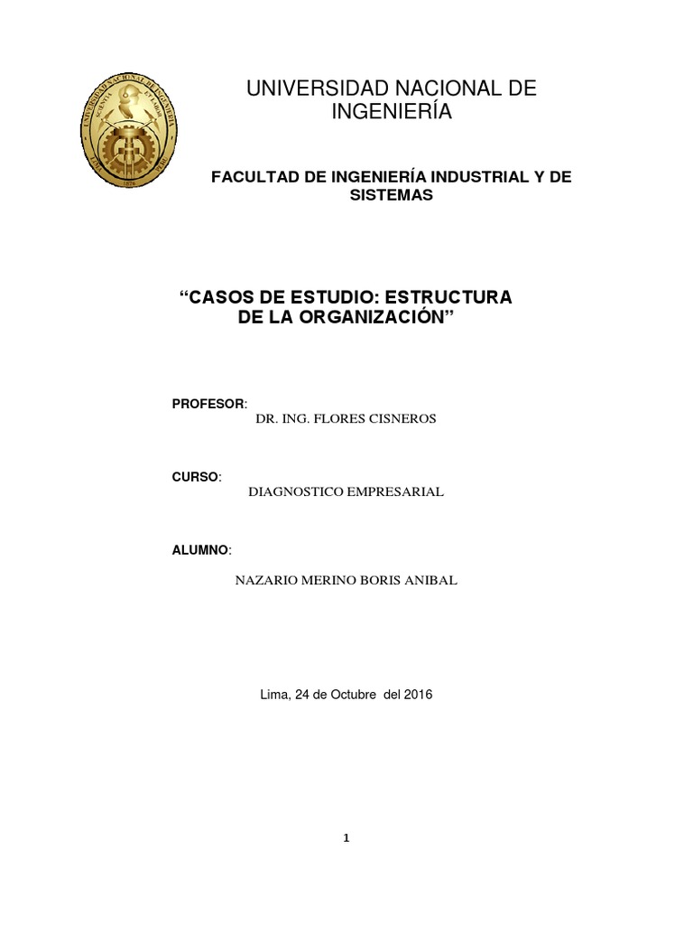 Diagnostico Trabajo Parcial  Leadership  Leadership 