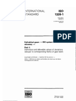 ISO 1328-1-1997 Cylindrical gears-ISO System of Accuracy-Part 1 (UNI 7880) PDF
