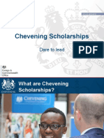 Chevening Scholarships: Dare To Lead