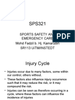 Sports Safety and Emergency Care Mohd Fadzil B. Hj. Kamarudin Sr113 Uitm/Instedt