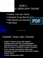 5 Bab 3 Aqidah Iman Dan Tauhid1