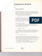 Mathematics Review Part 1 p135 p176