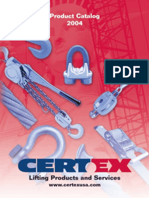 Rigging) Certex PDF, PDF, Rope