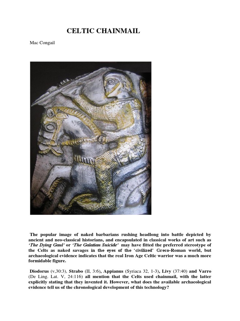 Celtic Chainmail | PDF | Celts | Classical Antiquity