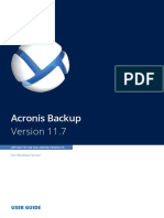 AcronisBackupWS 11.7 Userguide en-EU