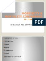Morbidity & Mortality Conference: by Bassey, Asi-Oqua Edet
