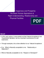 HV - PPT 3 - Happiness & Prosperity & RU, Rel, PF