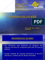 Anestésicos Locales, Farmacología Veterinaria