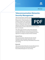 Telecom Whitepaper Telecommunication Networks Security Management 01 2012