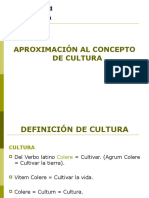 6. Concepto de Cultura