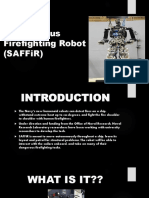 Shipboard Autonomous Firefighting Robot