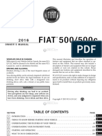 2016-500 Fiat Owner