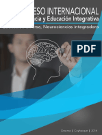 Brochure: Iii Congreso de Neurociencias y Educación Integrativa