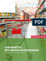 Lebensmittelinformationsverordnung Hintergrundinformation