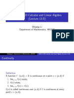 MATH 1003 Calculus and Linear Algebra (Lecture 13.5) : Weiping Li Department of Mathematics, HKUST