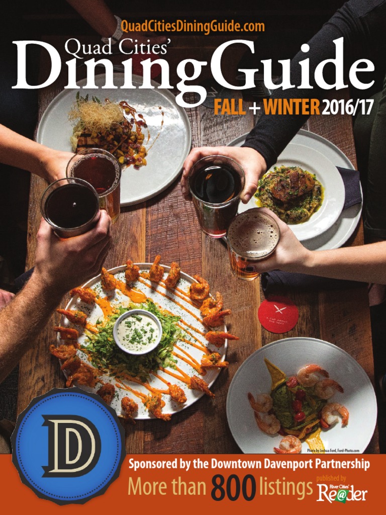 Quad Cities' Dining Guide Fall/Winter 201617 PDF Lunch Restaurants
