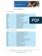 Liste Verben Mit Akkusativ2 PDF