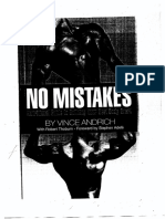 No Mistakes - Vince Andrich