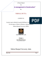 Project in Risk Management PDF