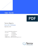 Tenrox Reports Guide ENG - 2011