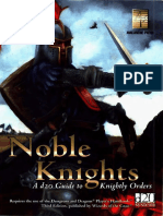 Avalanche Press - Noble Knights - A d20 Guide To Knightly Orders