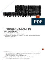 Thyroid Disease in Pregnancy