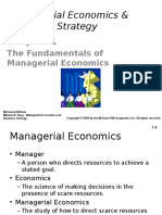 Managerial Economics & Business Strategy