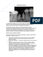 Radiografías Dentales PDF