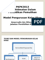 2 Pengurusan Kelas, Model & PNP