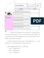 Criterios de Divisibilidade 5 Ano