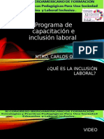 Programa de Capacitación e Inclusión Laboral 