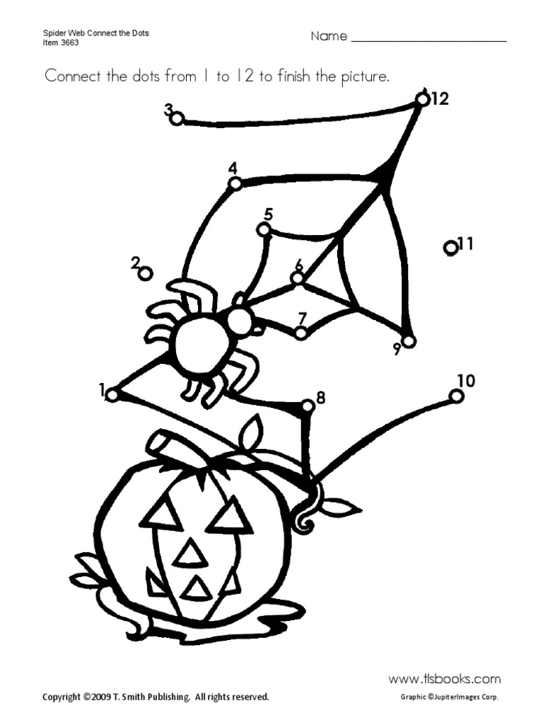 Spiderweb Connect The Dots PDF