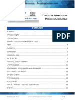 Conceitos Essencias de Processo Legislativo