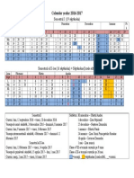 Calendar Şcolar 2016-2017