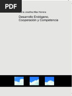 Desarrollo Endogeno Cooperacion y Competencia MJMH