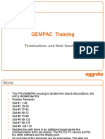 GEMPAC Training: Terminations and Their Functions