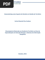 Geomarketing Como Suporte de Decisão Em Gestão Do Território