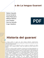 Historia de La Lengua Guarani