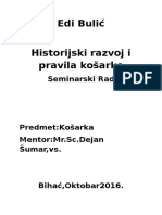 Seminarski Kosarka