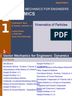 Ch11-Kinematics of Particles