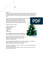 Arbol de Navidad Fieltro