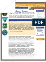 West-Wide Energy Corridor Programmatic EIS Information Center