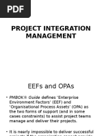 Project Integration Managment